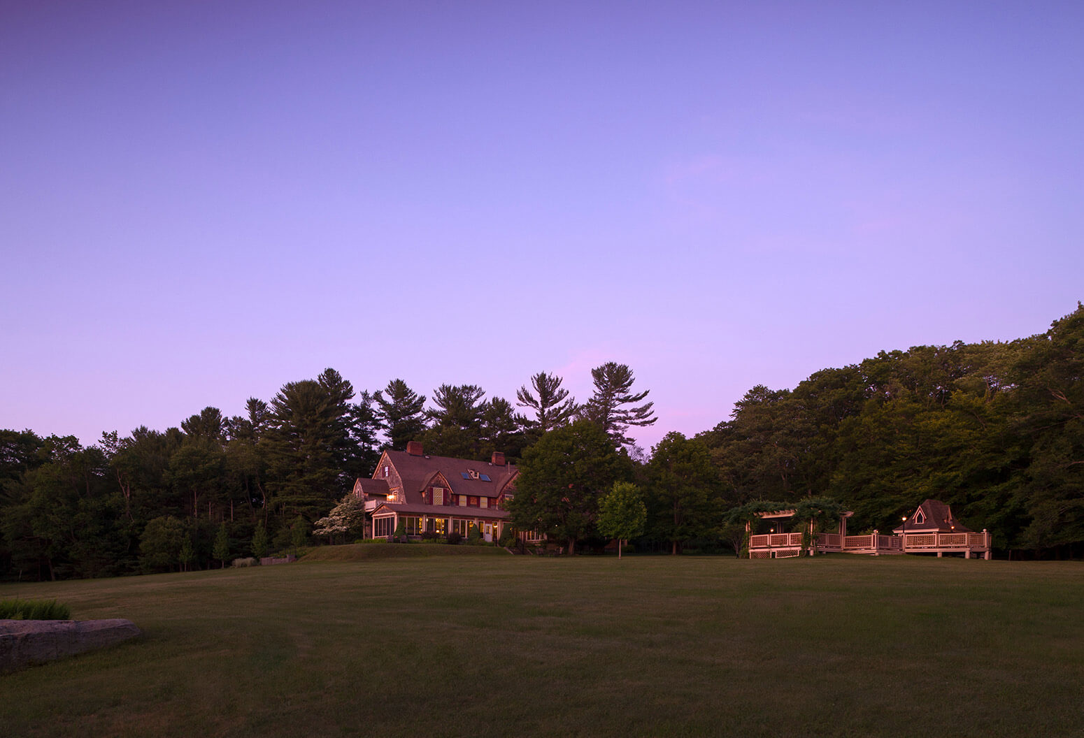 Inn at sunset