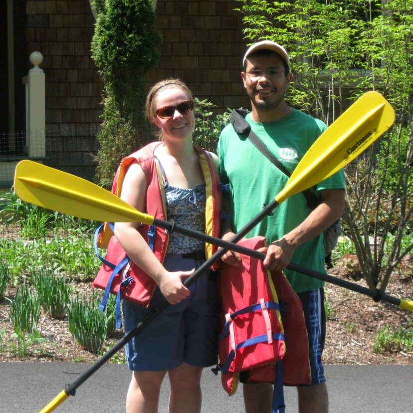 Kayak couple
