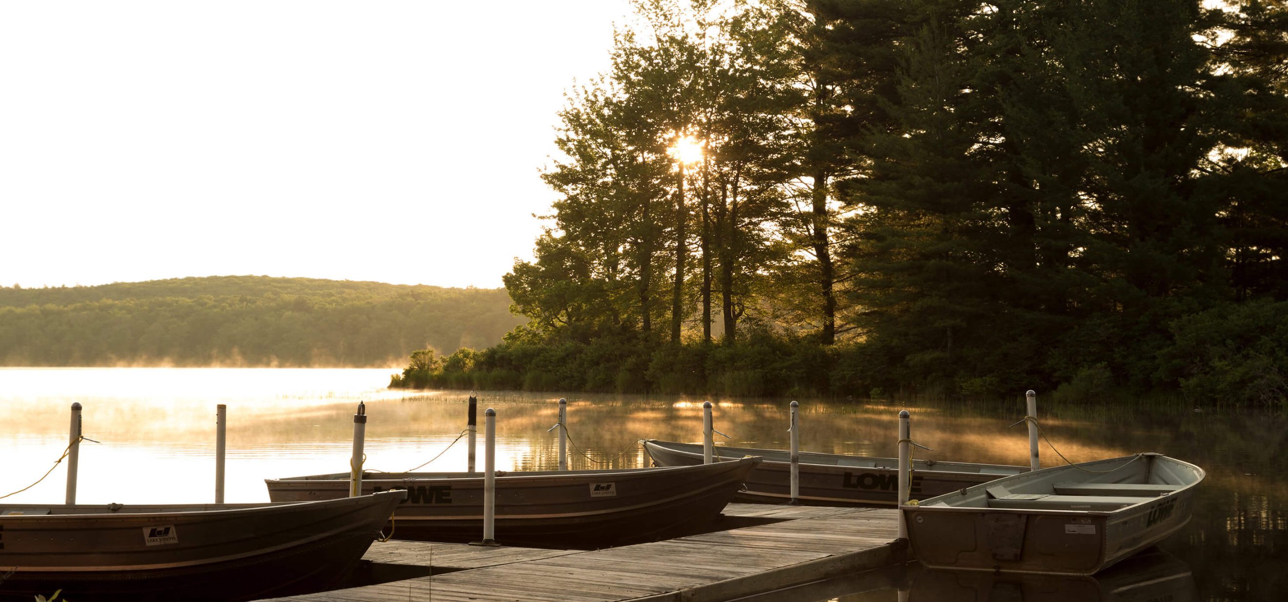 Dock with boats